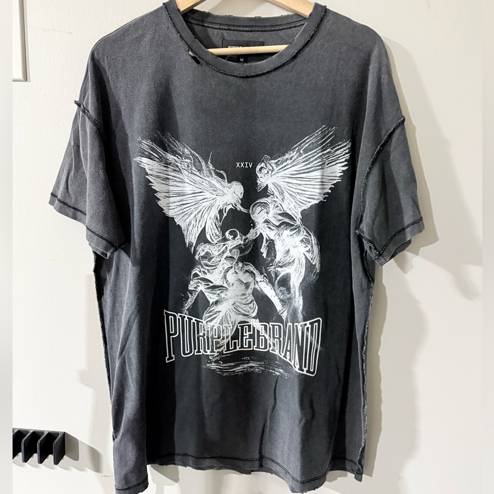 Purple Brand Men’s Black T-Shirt, Sz M, NWT!